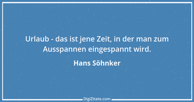 Zitat von Hans Söhnker 11