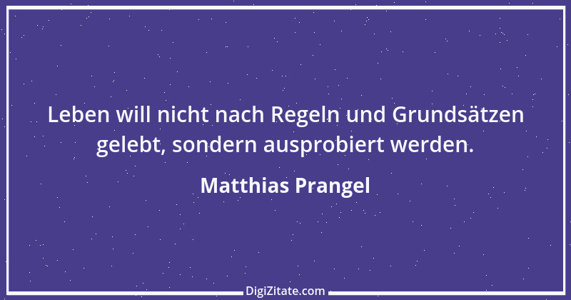 Zitat von Matthias Prangel 24