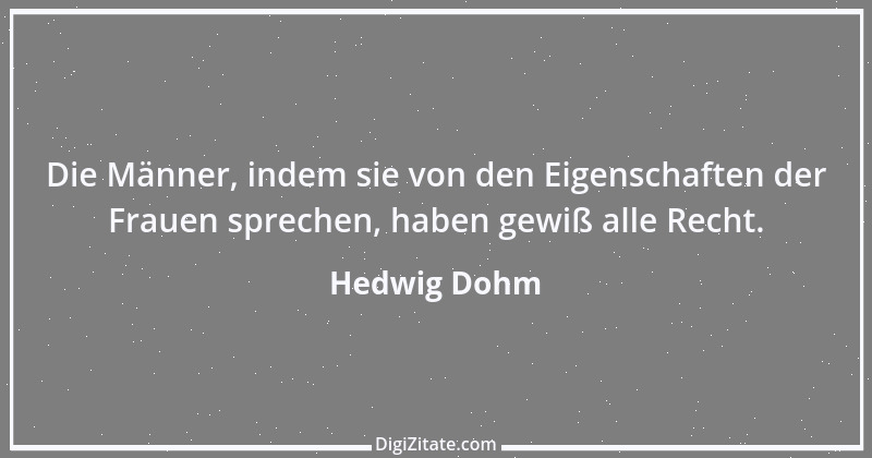 Zitat von Hedwig Dohm 17