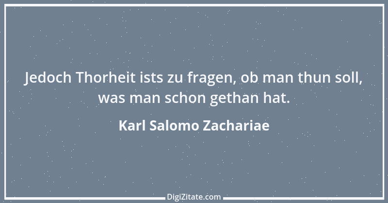 Zitat von Karl Salomo Zachariae 8