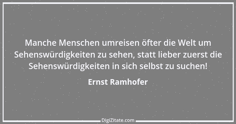 Zitat von Ernst Ramhofer 8