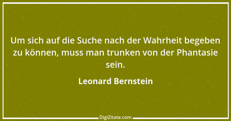 Zitat von Leonard Bernstein 2