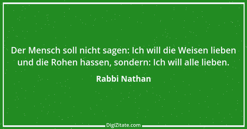 Zitat von Rabbi Nathan 1