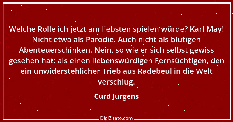 Zitat von Curd Jürgens 4