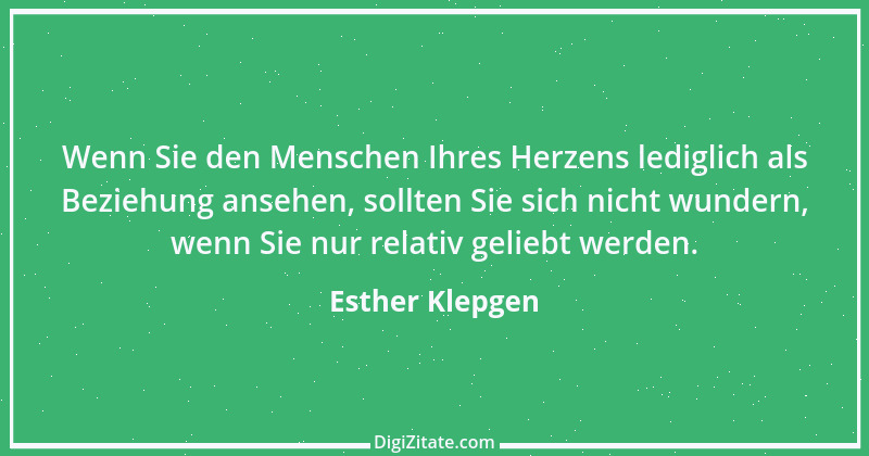 Zitat von Esther Klepgen 153