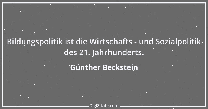 Zitat von Günther Beckstein 2