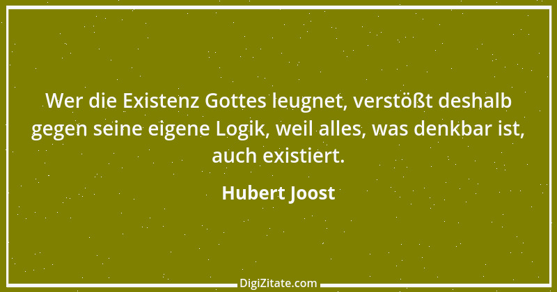 Zitat von Hubert Joost 215