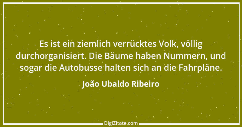 Zitat von João Ubaldo Ribeiro 1