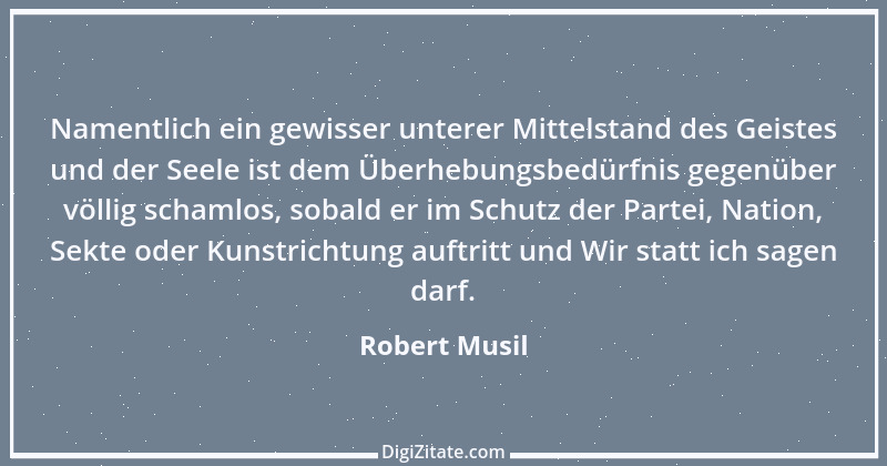 Zitat von Robert Musil 135