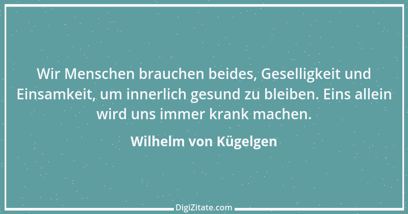 Zitat von Wilhelm von Kügelgen 7