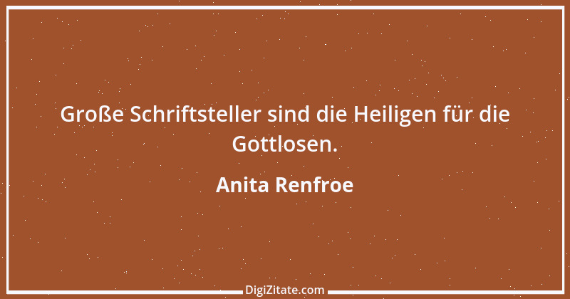 Zitat von Anita Renfroe 1