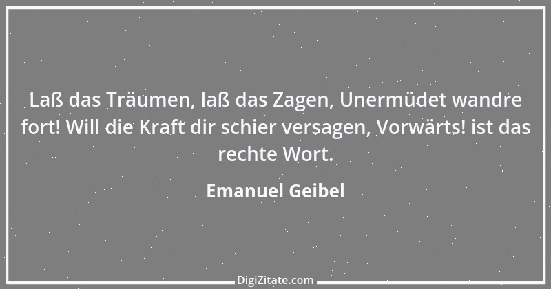 Zitat von Emanuel Geibel 19