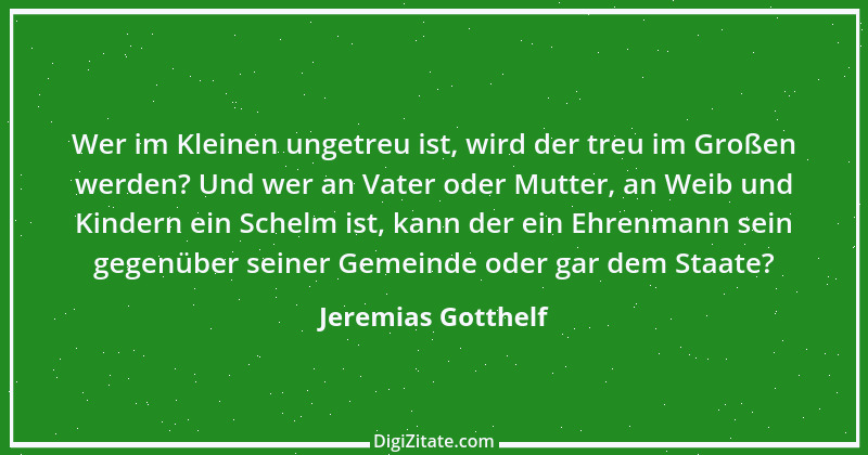 Zitat von Jeremias Gotthelf 326