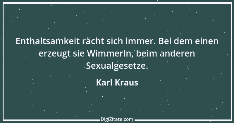 Zitat von Karl Kraus 421