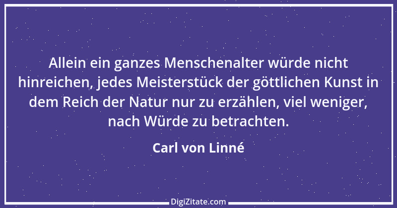 Zitat von Carl von Linné 9