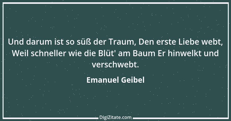 Zitat von Emanuel Geibel 20