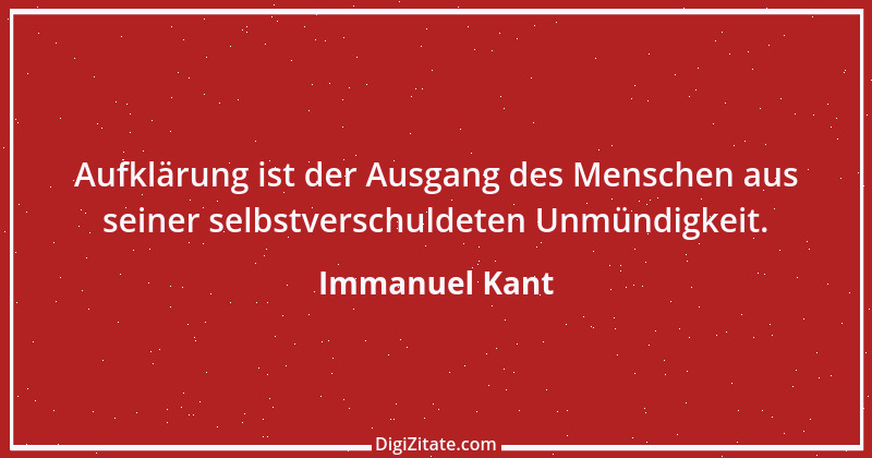 Zitat von Immanuel Kant 154