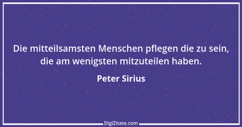 Zitat von Peter Sirius 63