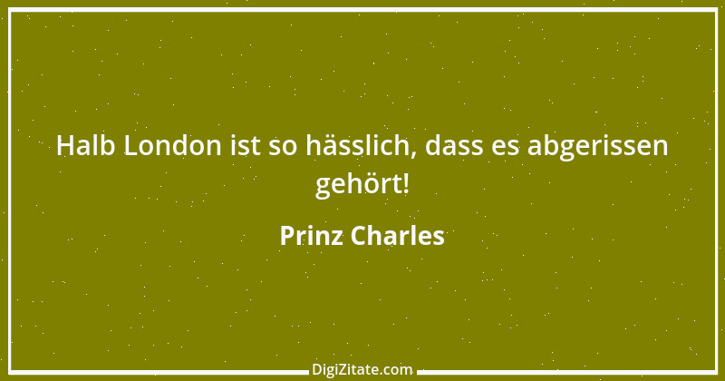 Zitat von Prinz Charles 1