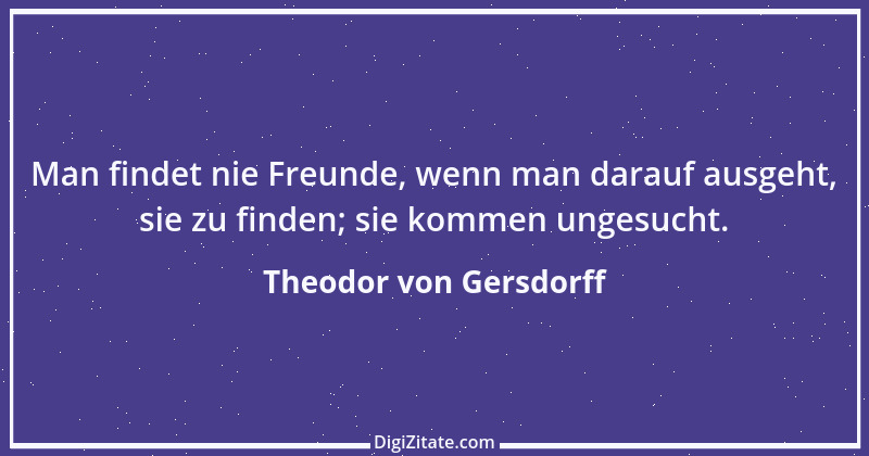 Zitat von Theodor von Gersdorff 1