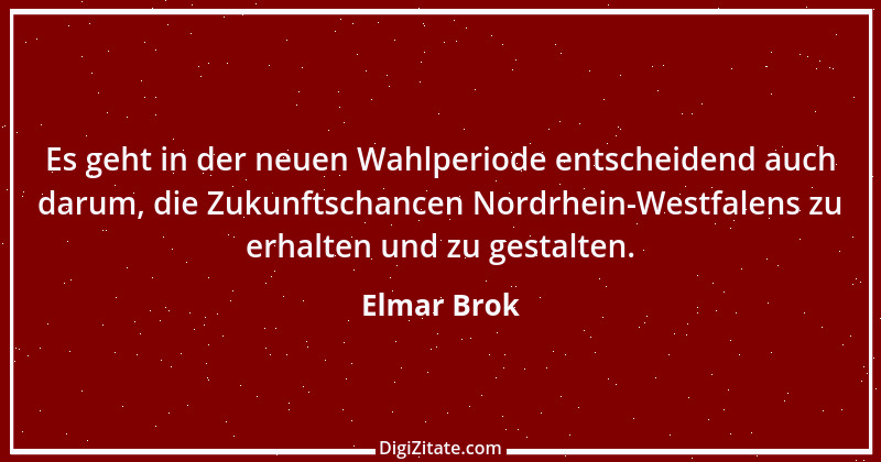 Zitat von Elmar Brok 1