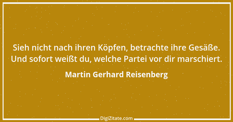 Zitat von Martin Gerhard Reisenberg 1979