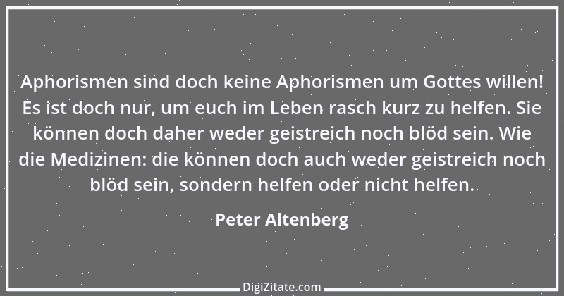 Zitat von Peter Altenberg 90