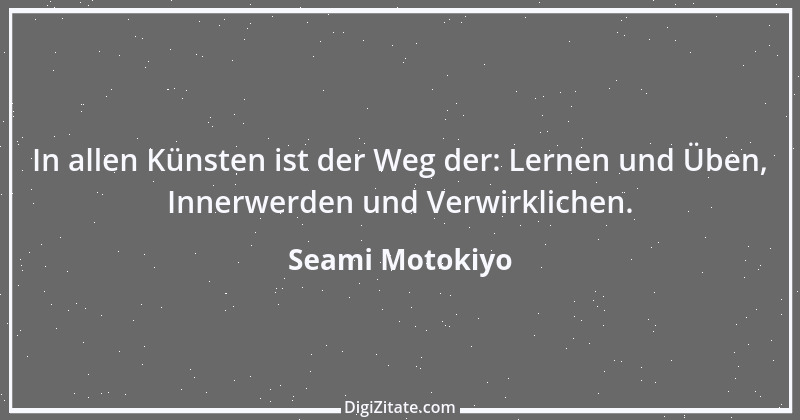 Zitat von Seami Motokiyo 4