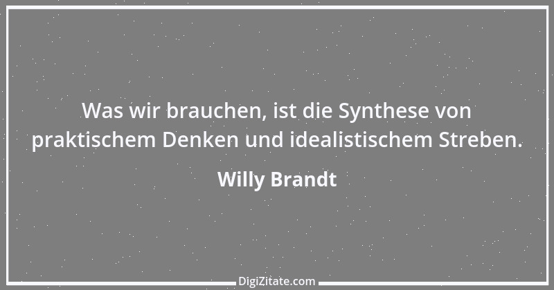 Zitat von Willy Brandt 185