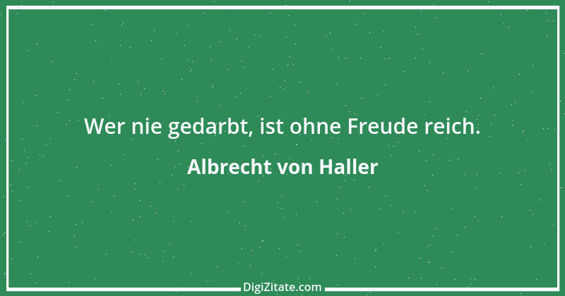 Zitat von Albrecht von Haller 3