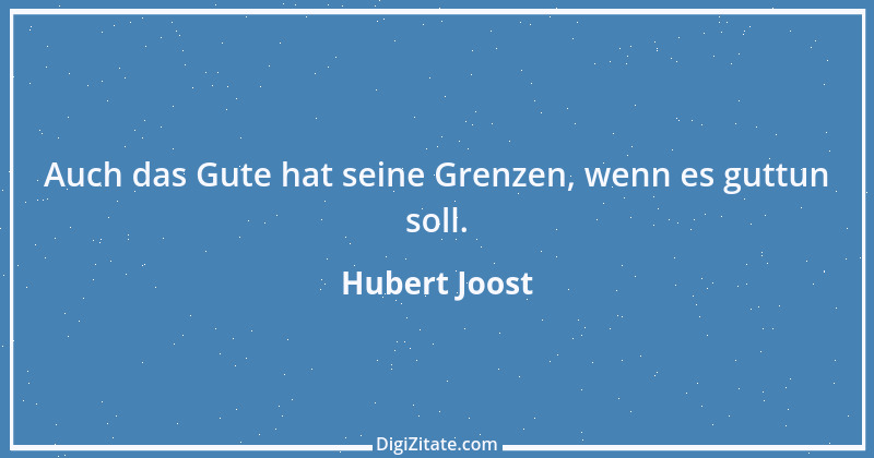 Zitat von Hubert Joost 219