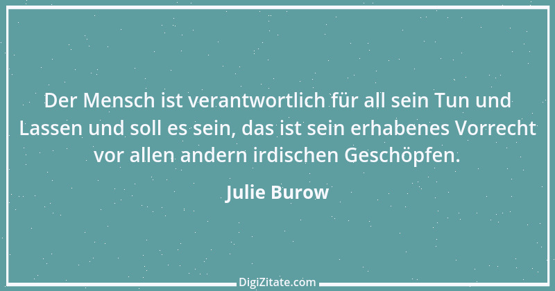 Zitat von Julie Burow 19