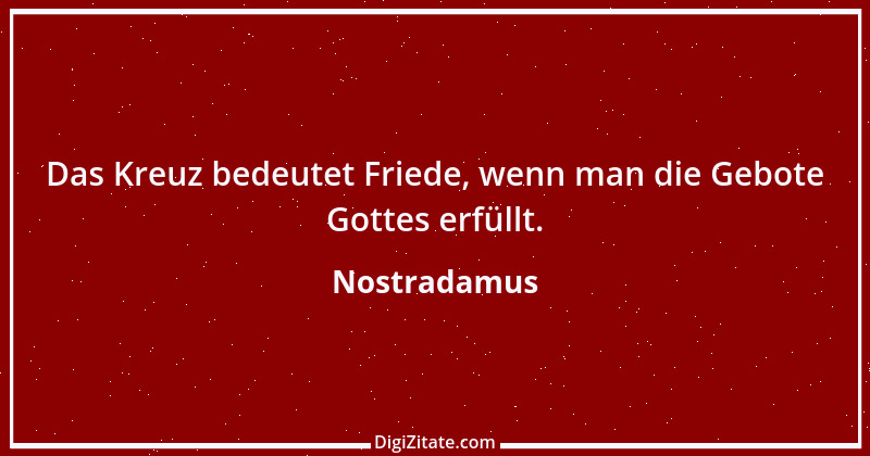 Zitat von Nostradamus 3