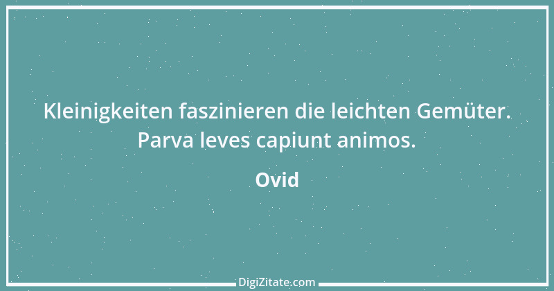 Zitat von Ovid 45