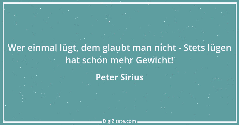 Zitat von Peter Sirius 65