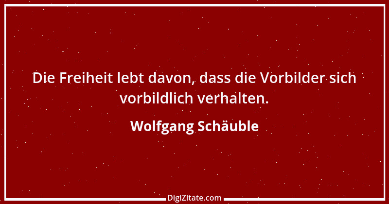 Zitat von Wolfgang Schäuble 19