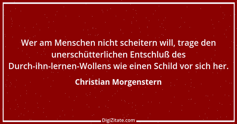 Zitat von Christian Morgenstern 343