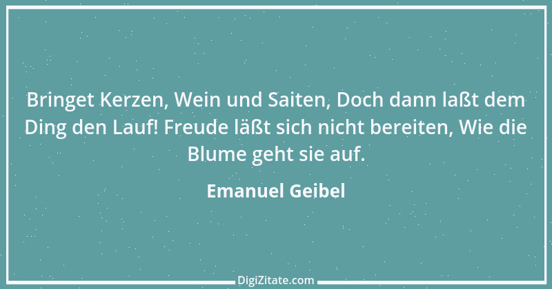 Zitat von Emanuel Geibel 177