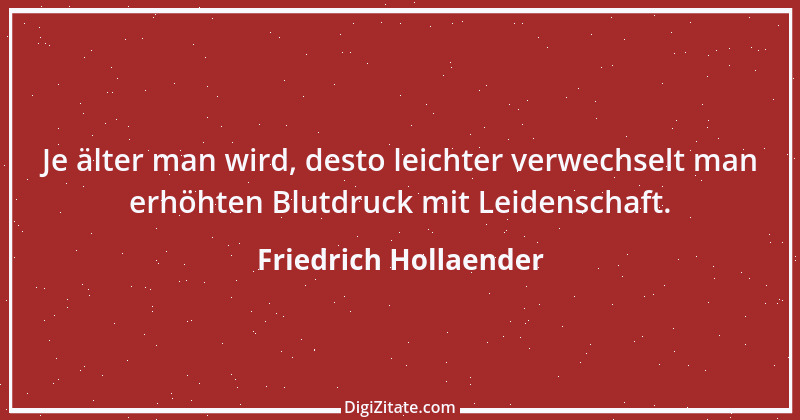 Zitat von Friedrich Hollaender 2