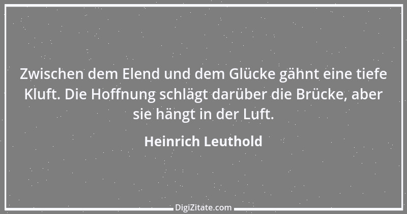 Zitat von Heinrich Leuthold 12