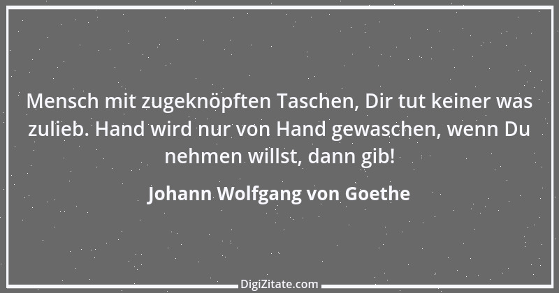 Zitat von Johann Wolfgang von Goethe 2820