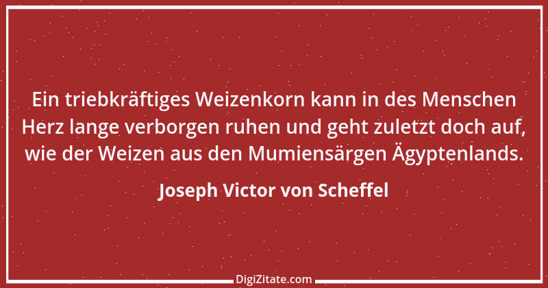 Zitat von Joseph Victor von Scheffel 14