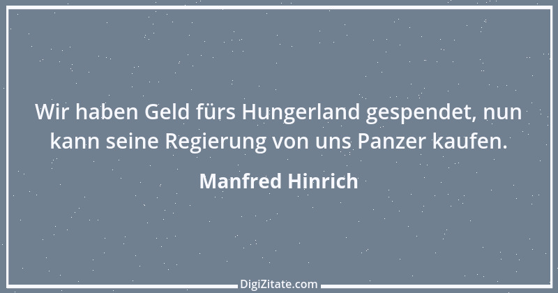 Zitat von Manfred Hinrich 994