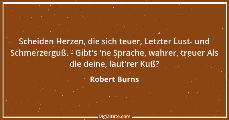 Zitat von Robert Burns 5