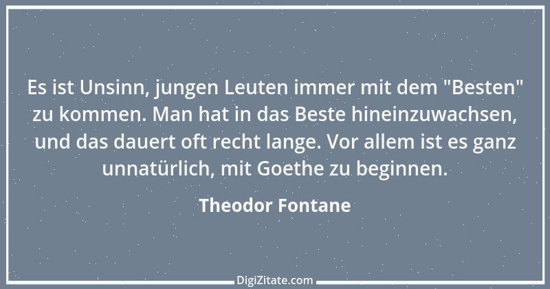 Zitat von Theodor Fontane 82