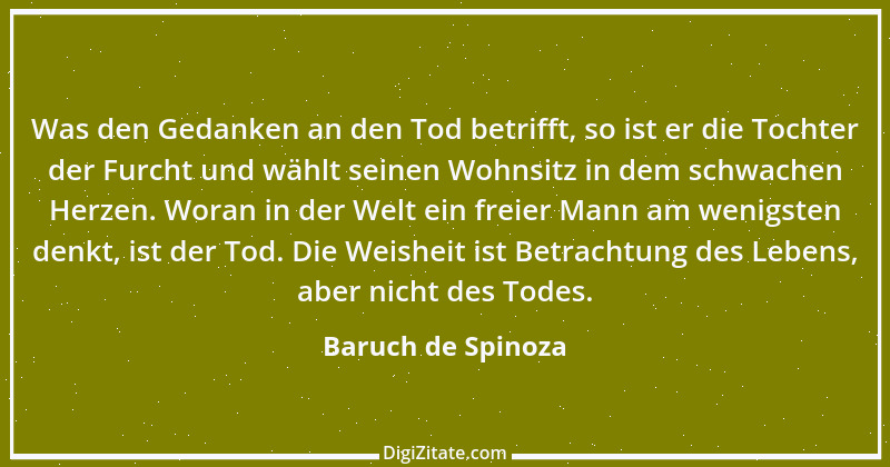 Zitat von Baruch de Spinoza 35