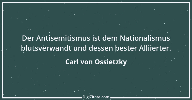 Zitat von Carl von Ossietzky 1