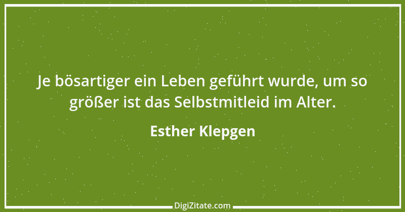 Zitat von Esther Klepgen 158