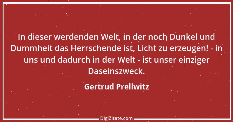 Zitat von Gertrud Prellwitz 8