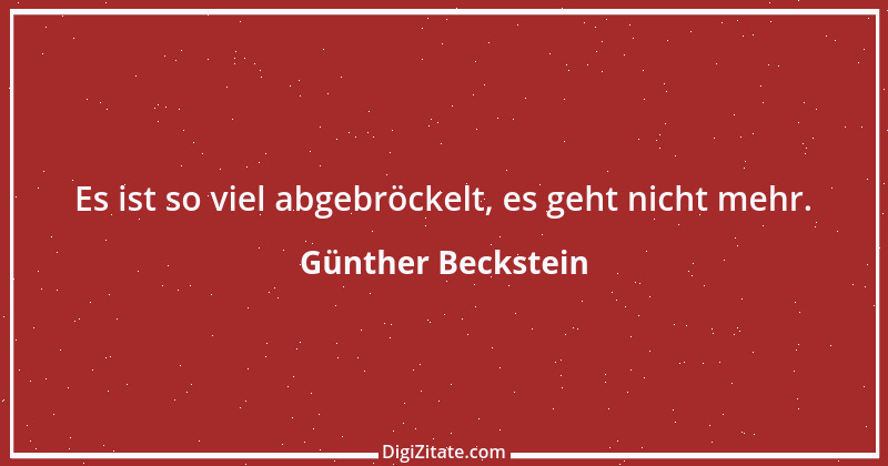 Zitat von Günther Beckstein 7